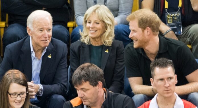 Joe Biden and Prince Harry