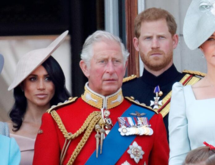 King Charles, Prince Harry and Meghan Markle